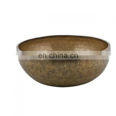 top material bronze meditation bowl