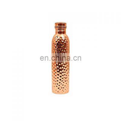 hammered copper bottle