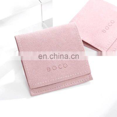 PandaSew Personalized Pure Colour Fashion Microfiber Cloth Jewelry Pouch