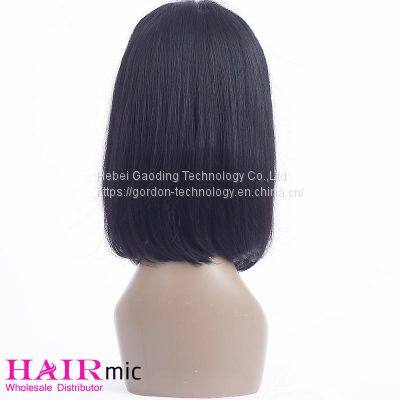 Direct Factory of Natrual Color High-ending Straight Bob Wig photo-5