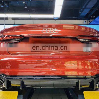 A5 or Sline 5 Rear Bumper With Diffuser for Audi A5 S5 RS5 Rear Bumper With Diffuser 2016 2017 2018 2019 photo-2