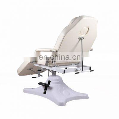 Aesthetic Furniture Wholesale White Tattoo Artist Chair Hydraulic Friction Tattoo Chairs for Sale/poltrona Tattoo Bed photo-3