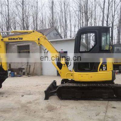 Original komatsu pc55 used excavator , Second hand komatsu digger , Komatsu excavators for sale