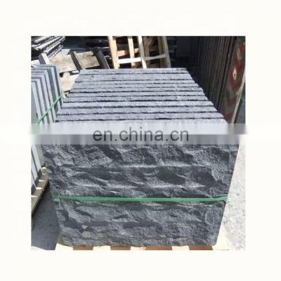 Back granite r exterior wall cladding mushroom stone tile