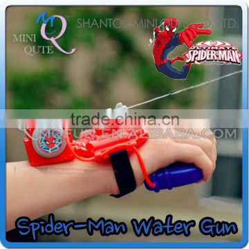 MINI QUTE marvel avenger cosplay Outdoor Fun & Sports hand wrist Water Spray Nozzle spiderman water gun bath Toy NO.MQ 059