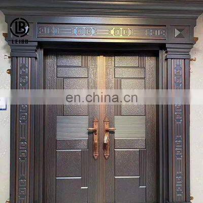The Latest Popular Malaysian New Garden Cast Aluminum Anti-theft Door photo-4
