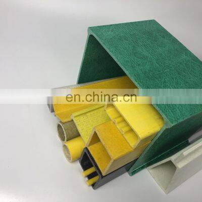 Customized Fiberglass Pultruded Profile Frp Fiberglass Pultruded Round Tube Profile photo-3