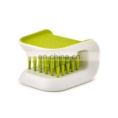 Knife Cleaner Chopsticks and Fork Cleaning Brush Cutlery Cleaner Utensil Bristle Scrubber Spoon Double Sided Washing Brush