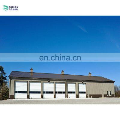Light Weight Prefab Long Span Steel Truss Steel Structure Car Parking Garage Hangar photo-3