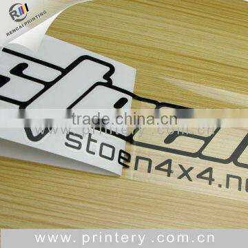 New vinyl clear sticker China supplier