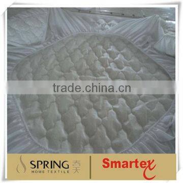 Hot Selling Cotton Fabric Quilted Waterproof Mattress Protector photo-3