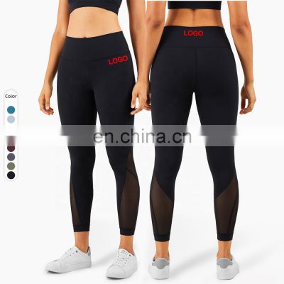 ECO wholesale Training Breathable mesh yoga pants tights leggings sexy yoga pants for women