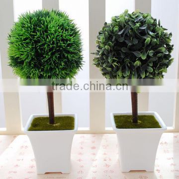 artificial topiary grass ball