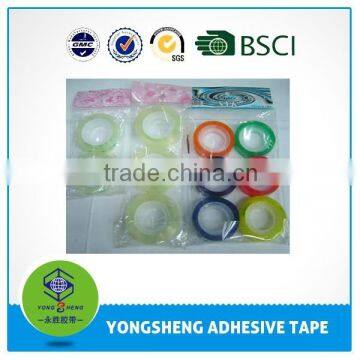Transparent Carton Sealing Stationery Tape for School Office Student Tape photo-3