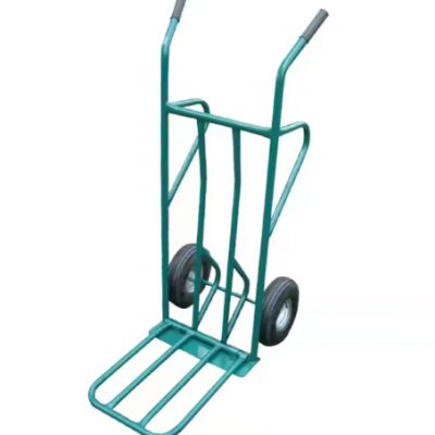 HT1850 Wholesale Popular  Hand Cart Trolley Hand Truck, with 3.50-4 inch Pneumatic Wheel, Heavy Duty Steel