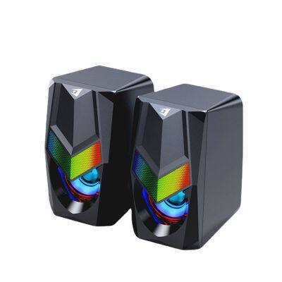 China Speaker Supplier HIFI Audio Subwoofer Computer Usb Rgb Gaming Speakers for Pc Laptop Wireless Gaming Speaker