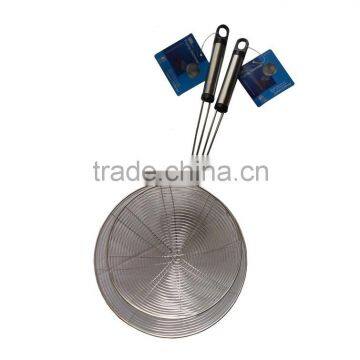 hot sale metal mesh strainer/fine mesh strainer/metal frying strainer