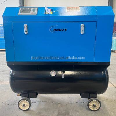 15KW 20HP Rotary 500l 160 Litre Air Tank Ac Power Portable Noiseless Silent High Pressure Industrial Air Compressor
