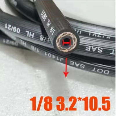 QDGY Brand High Quality SAE Hydraulic Air A/C Fuel Oil Power Steering Rubber EPDM Brake Hoses Tube Pipes Car Truck Direct China