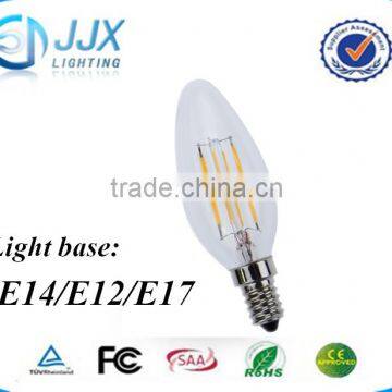 LED Non-Dimmable Clear Filament 2W LED Bulb with 2years warranty