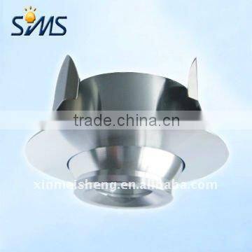 Special canvex 1W silver aluminum led Einbauleuchten 1W ceiling light