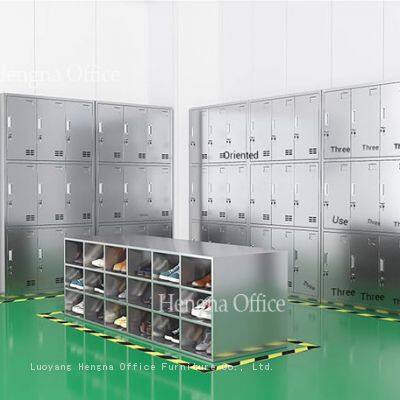 Wholesale Long Lifespan Modern Stainless Steel Lockers With Stainless Hanging Rod for Hotels & Resorts | Secure Personal Storage photo-3