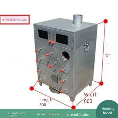 12-hole Coal-fired Sweet Potato Roasting Oven, Charcoal-fired Corn Roaster, Commercial Electric Sweet Potato Roaster photo-4