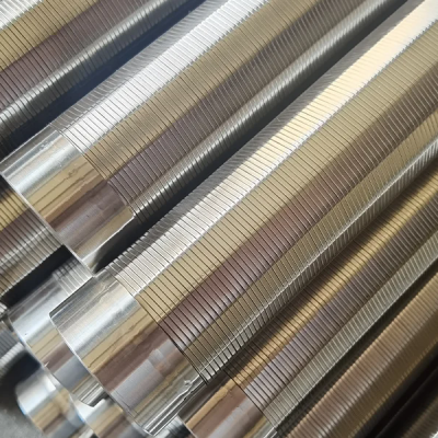 Wire Wrapped Screen Pipe – Slotted Liners, Stainless Steel Johnson Vee Wire Screen For Environmental Protection Industry photo-5