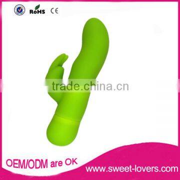 Hot Selling G Spot Vibrator Multi-colors Waterproof Two Powerful Quiet Motors Rabbit Vibrator for Women on Sale photo-5