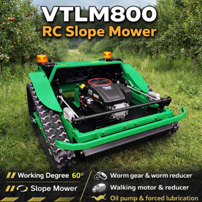 Vigorun Slope Remote-Controlled Lawn Mower VTLM800 Роботический газонокосилка с высокомоментным бесщеточным двигателем для преодоления сложных участков