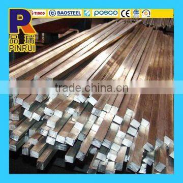 wuxi bright finish 321 stainless steel square flat bar on sale