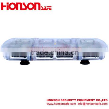 LED PC dome and alumimun Base Magnetic installation High Power LED warning vehicle mini lightbar HSM424