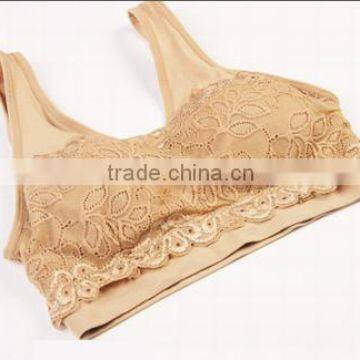 Sexy Lace Seamless Sport Bra, Wholesale Hot Sexy Lace Seamless Bras Nightwear