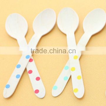 Wood Spoons Soup Spoon Creative Wooden Spoon Tea Spoon Dinnerware Wedding Supplies