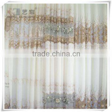 Yilian Luxury Curtain Fabric for Curtain Ready Made Austrian Curtains photo-2