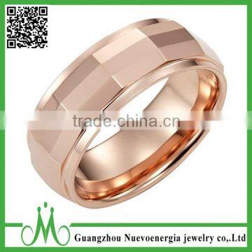High Quality Tungsten Carbide Wedding Ring Wholesale Fashion Jewelry Tungsten Black Ring for Men photo-2