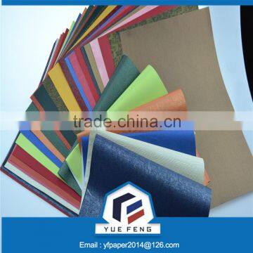 High Quality Metallized foil Embossed wrapping Paper For Box Making