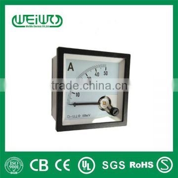 72*72 30A analog amp current panel meter