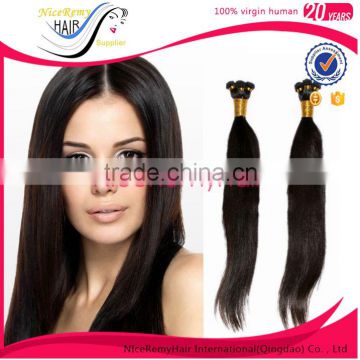 Hot selling unprocessed 100% brazilian human virgin remy hair hand tied weft