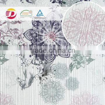 Popular high quality white Bulk top quality tulle polyester lace knitting wax print fabric african lace                        
                                                                                Supplier's Choice