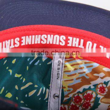 High Quality Snapback Hat Embroidery Leather Sanpback Hat photo-5