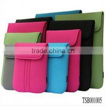 hot sale lady fashion different colors neoprene laptop bag