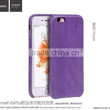 HOCO Platinum Series Snake Skin Leather Case for Iphone6s/6 Luxury Snake Grain Back Cover for Iphone 6s/6 photo-5