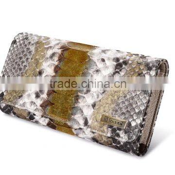 Original ICARER Real Python Leather Wallet Bag Clutch MT-5509 photo-5
