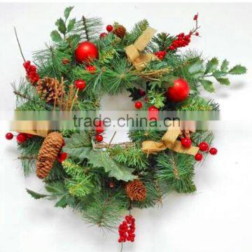 Wholesale Christmas decorative indoor wreath