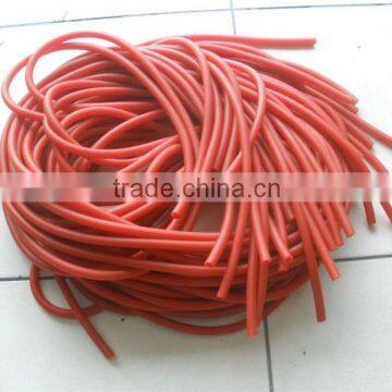 Red latex tubing