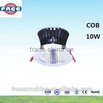 china suppliers cob led downlight 10w Aluminum led down light housing