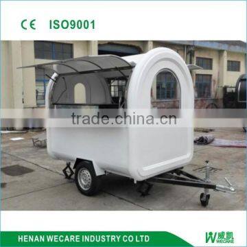 factory price. snack customized double windows food trailer