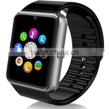 2016 Wholesale Top Selling GT08 Smart Watch With SIM Card ,MTK 6260A IOS Bluetooth Smart Watch GT08 VS DZ09 Android Smart Watch