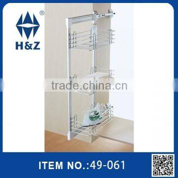 Side pull-out clothes rack